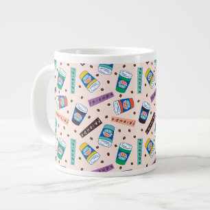 FRIENDS™ Central Perk Lebendiges Kaffeedesign Jumbo-Tasse