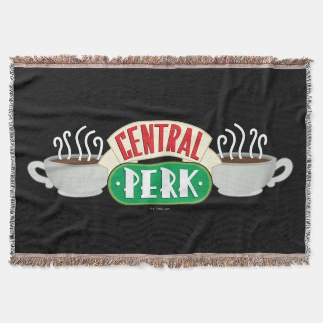 FRIENDS™ | Central Perk Logo Decke (Vorderseite)