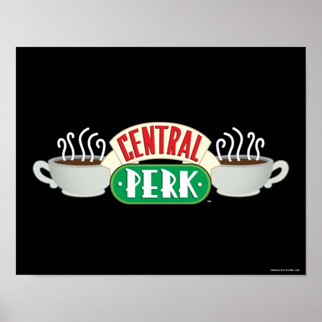 FRIENDS™ | Central Perk Logo Poster (Vorne)