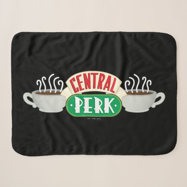 FRIENDS™ | Central Perk Logo Sherpadecke (Vorderseite (Horizontal))