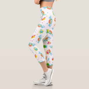 FRIENDS™ Central Perk Neon Pattern Capri Leggings