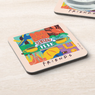 FRIENDS™   Central Perk Vibrant Graphic Getränkeuntersetzer