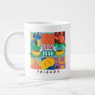 FRIENDS™   Central Perk Vibrant Graphic Jumbo-Tasse