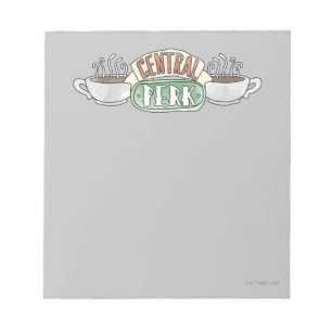 FRIENDS™   Central Perk Wasserfarben-Logo Notizblock