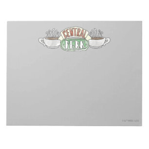 FRIENDS™   Central Perk Wasserfarben-Logo Notizblock