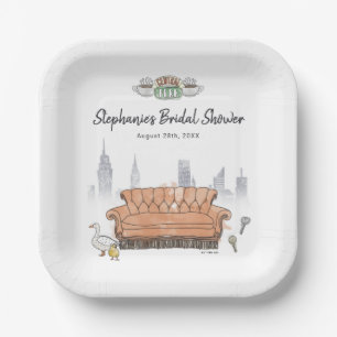 FRIENDS™   Central Perk Watercolor Brautparty Pappteller