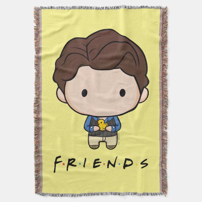 FRIENDS™ | Chandler Chibi Decke (Vorderseite Vertikal)