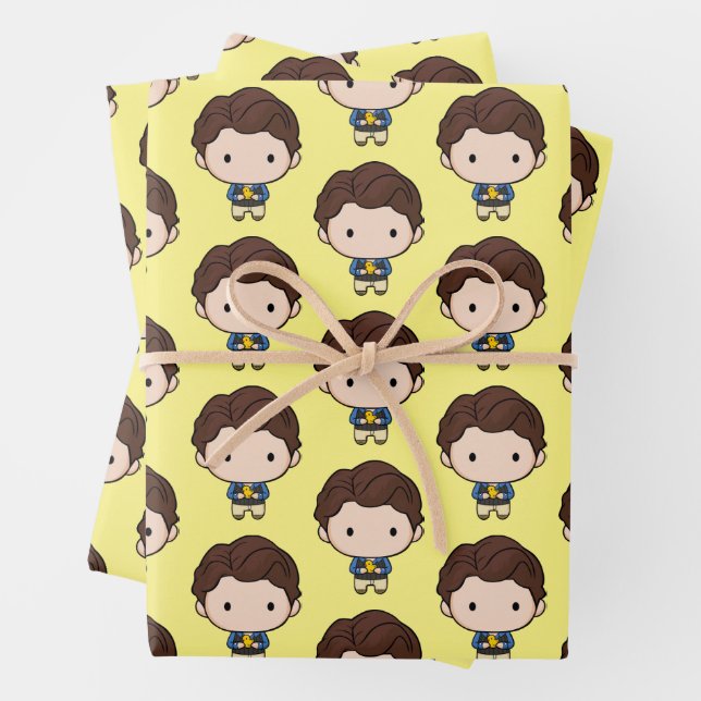 FRIENDS™ | Chandler Chibi Geschenkpapier Set (Beispiel)