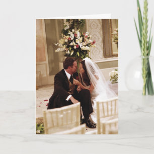 FRIENDS™   Chandler & Monica Verheiratet Karte