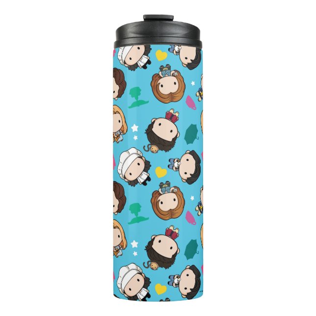 FRIENDS™ | Character Chibi-Muster Thermosbecher (Vorderseite)