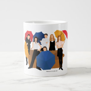 FRIENDS™ Charakter-Silhouette Jumbo-Tasse