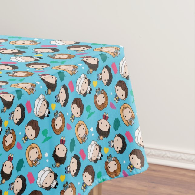 FRIENDS™ | Chibi-Muster Tischdecke (Beispiel)