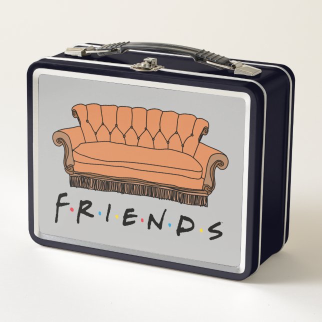 FRIENDS™ Couch Metall Brotdose (Vorderseite)