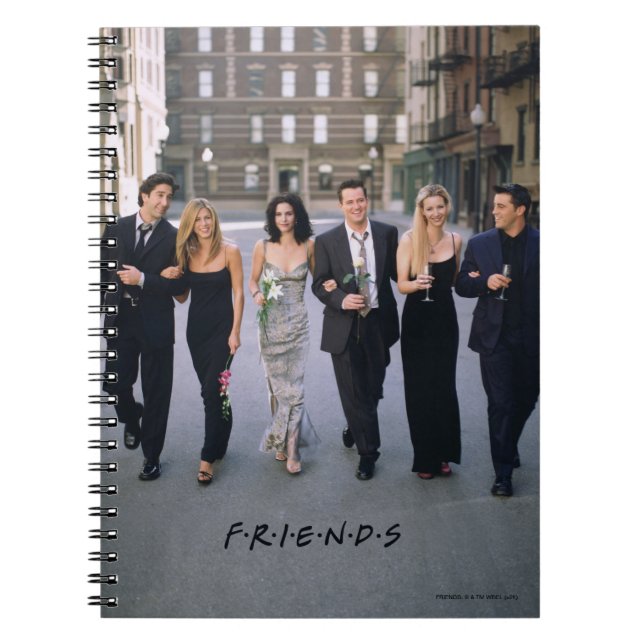 FRIENDS™ | Couples In Formal Wear Notizblock (Vorderseite)