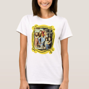 FRIENDS™   Darsteller auf der Vortreppe sitzend T-Shirt