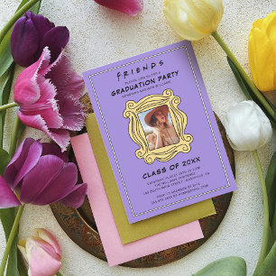 FRIENDS™ das mit der Graduierungspartei - Foto Einladung