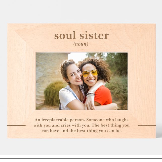 Friends Definition Quote Custom Holz Picture Frame Geätzte Rahmen (Von Creator hochgeladen)