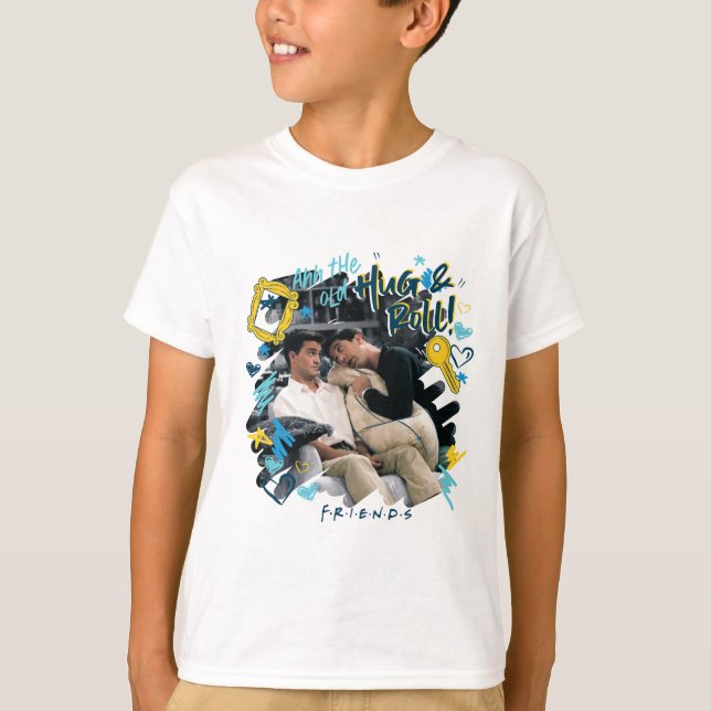 FRIENDS™ | Die alte Umarmung und Rolle T-Shirt (Vorderseite)