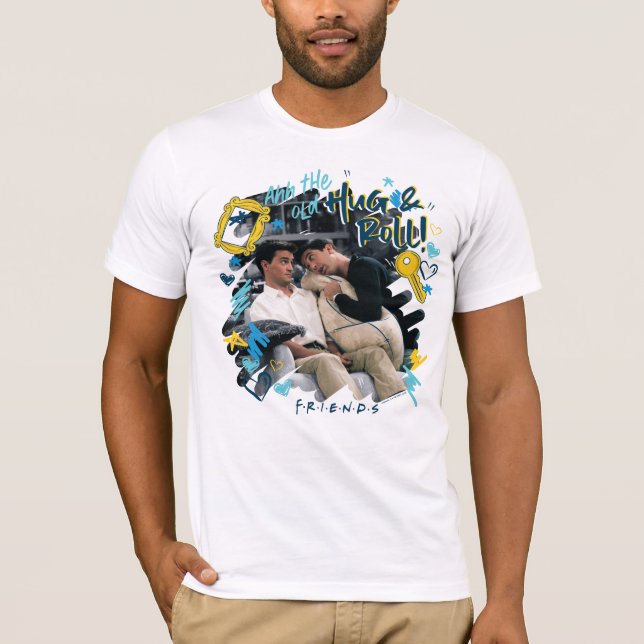 FRIENDS™ | Die alte Umarmung und Rolle T-Shirt (Vorderseite)
