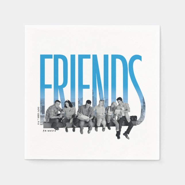 FRIENDS™ | Die Gang Serviette (Vorderseite)