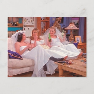 FRIENDS™ Die Mädchen in Hochzeitskleidern Einladungspostkarte