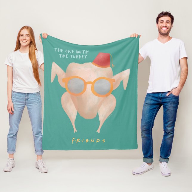 FRIENDS™ | Die Türkei Fleecedecke (Beispiel)