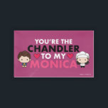 FRIENDS™ | Du bist der Chandler für meine Monica Acryl Tablett<br><div class="desc">Feiern Sie die ikonische Beziehung zwischen Chandler und Monica mit dem FRIENDS™ "You're the Chandler to My Monica" Design. Dieses spielerische und herzliche Design vereint den Spaß und die Wärme eines der beliebtesten Paare der Show. Ideal für FRIENDS™-Fans, fügt es jedem Produkt eine nostalgische und lustige Touch hinzu, von der...</div>