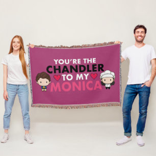 FRIENDS™   Du bist der Chandler für meine Monica Decke