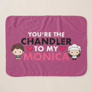 FRIENDS™ Du bist der Chandler für meine Monica Sherpadecke