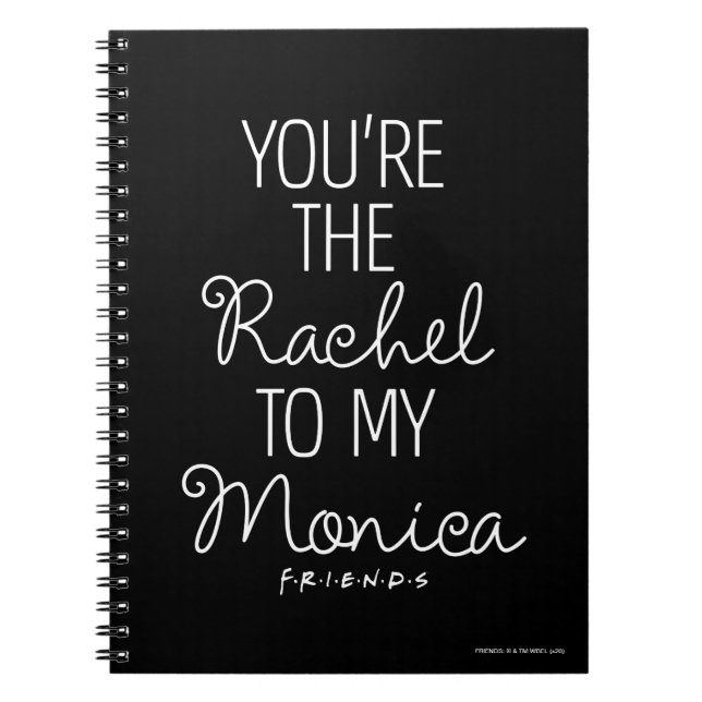 FRIENDS™ | Du bist der Rachel zu meiner Monica Notizblock (Vorderseite)