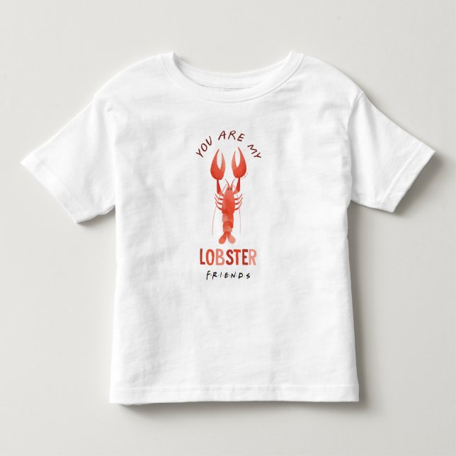 FRIENDS™ | Du bist mein Hummer Aquarell Grafik Kleinkind T-shirt (Vorderseite)
