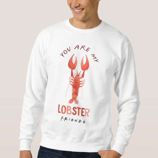 FRIENDS™ | Du bist mein Hummer Aquarell Grafik Sweatshirt (Vorderseite)