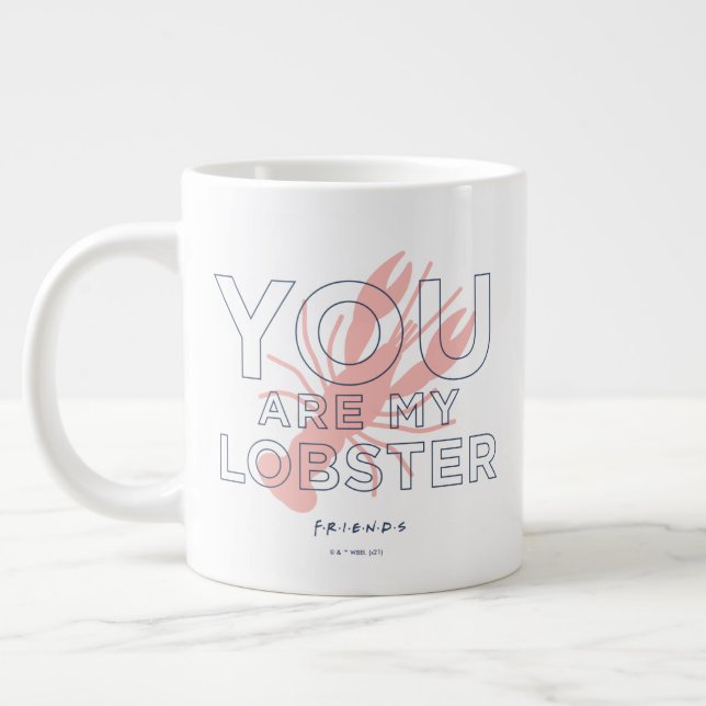 FRIENDS™ | Du bist mein Hummer Jumbo-Tasse (Links)
