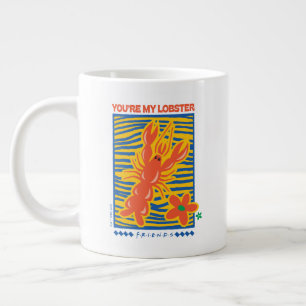 FRIENDS™ Du bist mein Hummer Lebendiges Grafikde Jumbo-Tasse