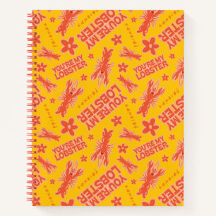 FRIENDS™   Du bist mein Hummer Lebendiges Muster Notizbuch