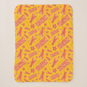 FRIENDS™   Du bist mein Hummer Lebendiges Muster Sherpadecke