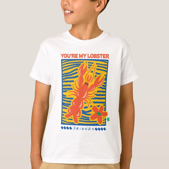 FRIENDS™ | Du bist mein Hummer Vibrant Graphic T-Shirt (Vorderseite)