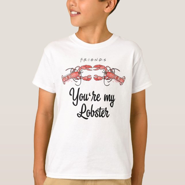 FRIENDS™ | Du bist mein Hummer Wasserfarbangebot T-Shirt (Vorderseite)