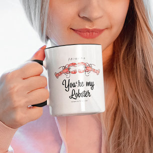 FRIENDS™ Du bist mein Hummer Watercolor-Zitat Tasse