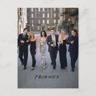 FRIENDS™ | Ehepaare in Form von Arbeitskleidung Einladungspostkarte