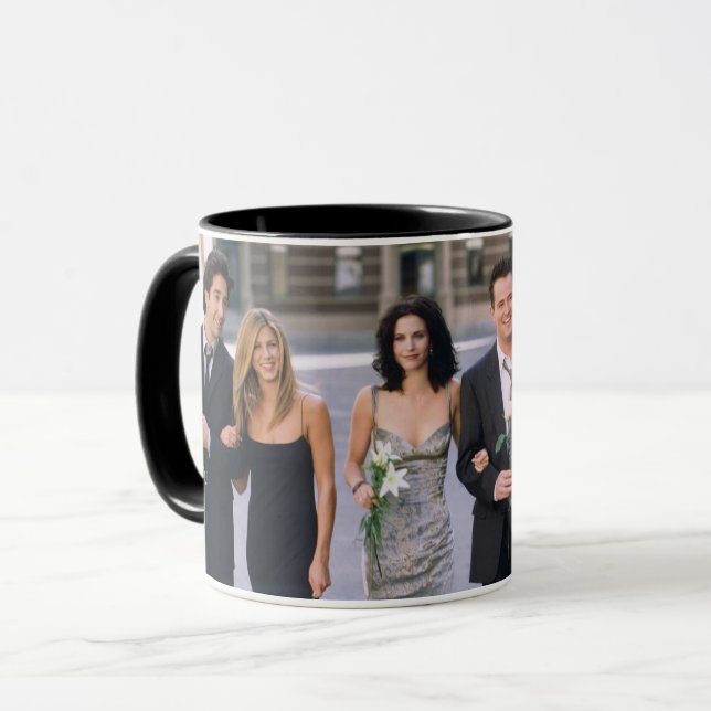 FRIENDS™ | Ehepaare in Form von Arbeitskleidung Tasse (Vorderseite Links)