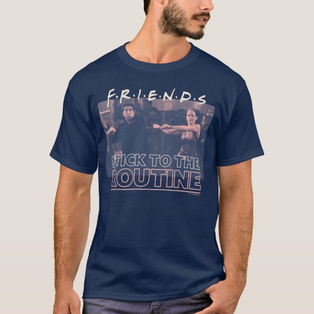 FRIENDS™ | Einhaltung des Routinesystems T-Shirt (Vorderseite)
