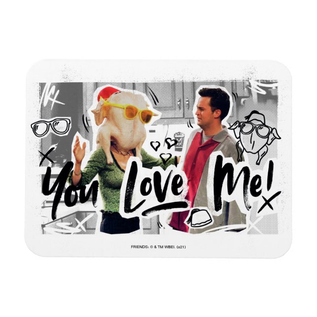 FRIENDS™ | Erntedank Türkei Leiter Monica Magnet (Horizontal)