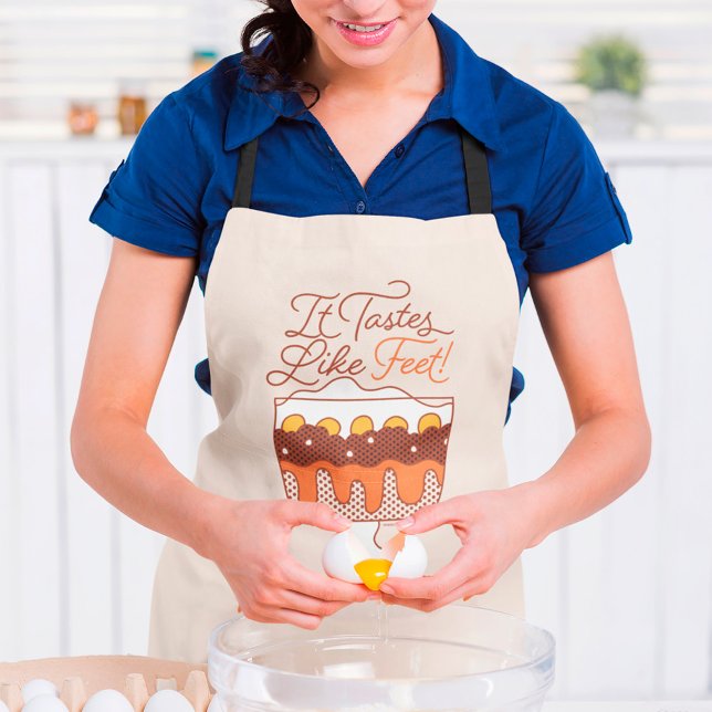 FRIENDS™ | Es schmeckt nach Feet! Schürze (Von Creator hochgeladen)