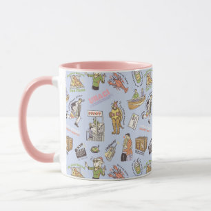 FRIENDS™ Farbige Cartoon-Muster Tasse