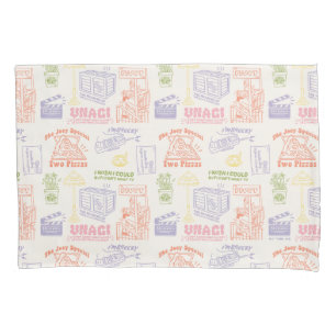 FRIENDS™ Farbiges Quotes-Muster Kissenbezug