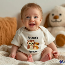 Friends Forever Owl & Dog - Süße Tier Unternehmen