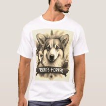 Friends Forever T - Shirt Design
