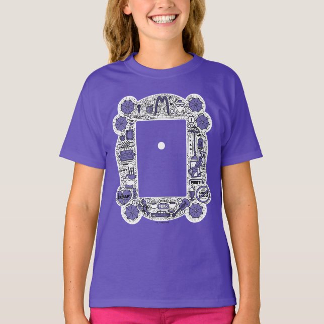 FRIENDS™ Frame Doodle Art T-Shirt (Vorderseite)