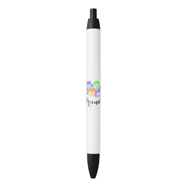 "Friends" Freundschaft, Pens Kugelschreiber (Vorderseite Vertikal)